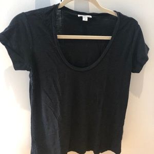 2 James Perse scoop neck t shirts